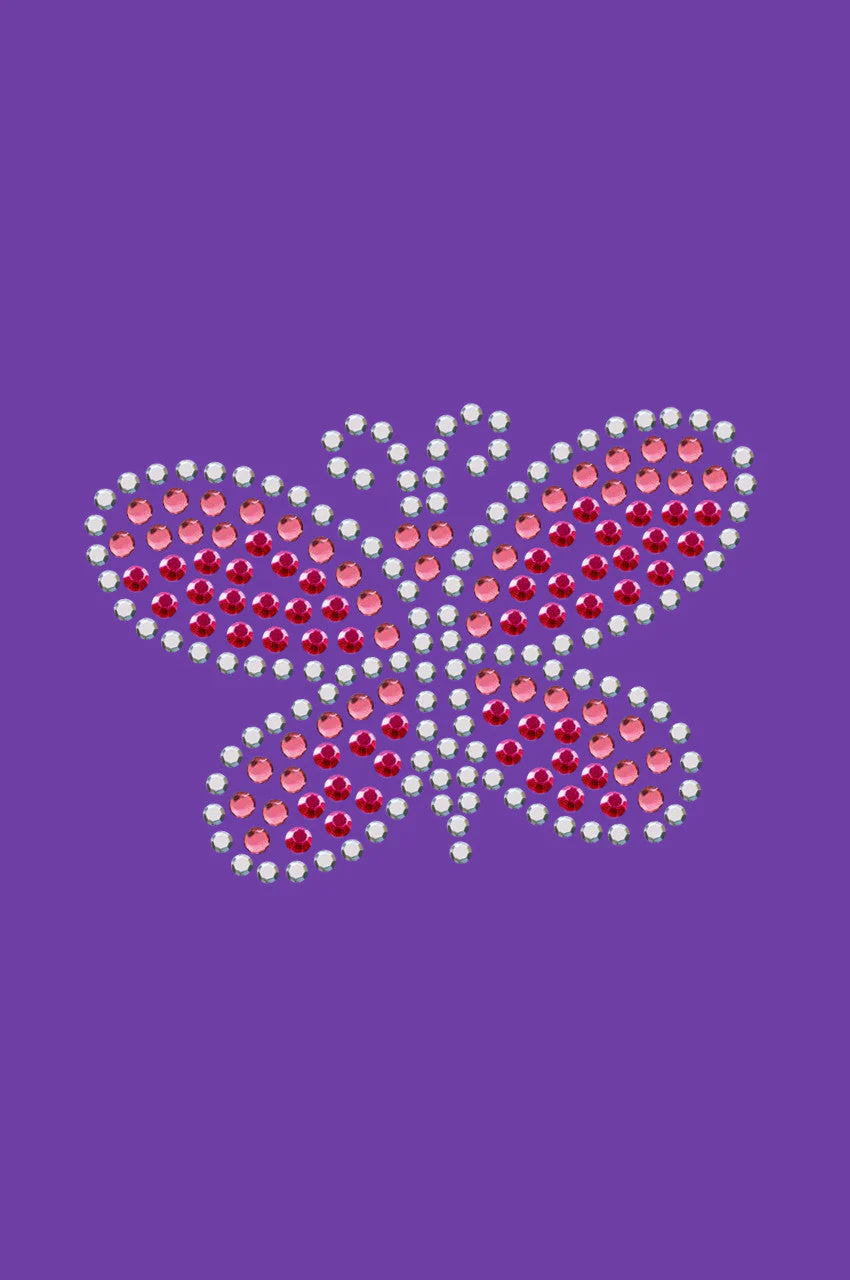 Pink Austrian Crystal & Rhinestud Butterfly - Custom Tutu - Image 14