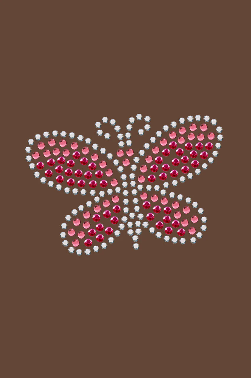 Pink Austrian Crystal & Rhinestud Butterfly - Custom Tutu - Image 15