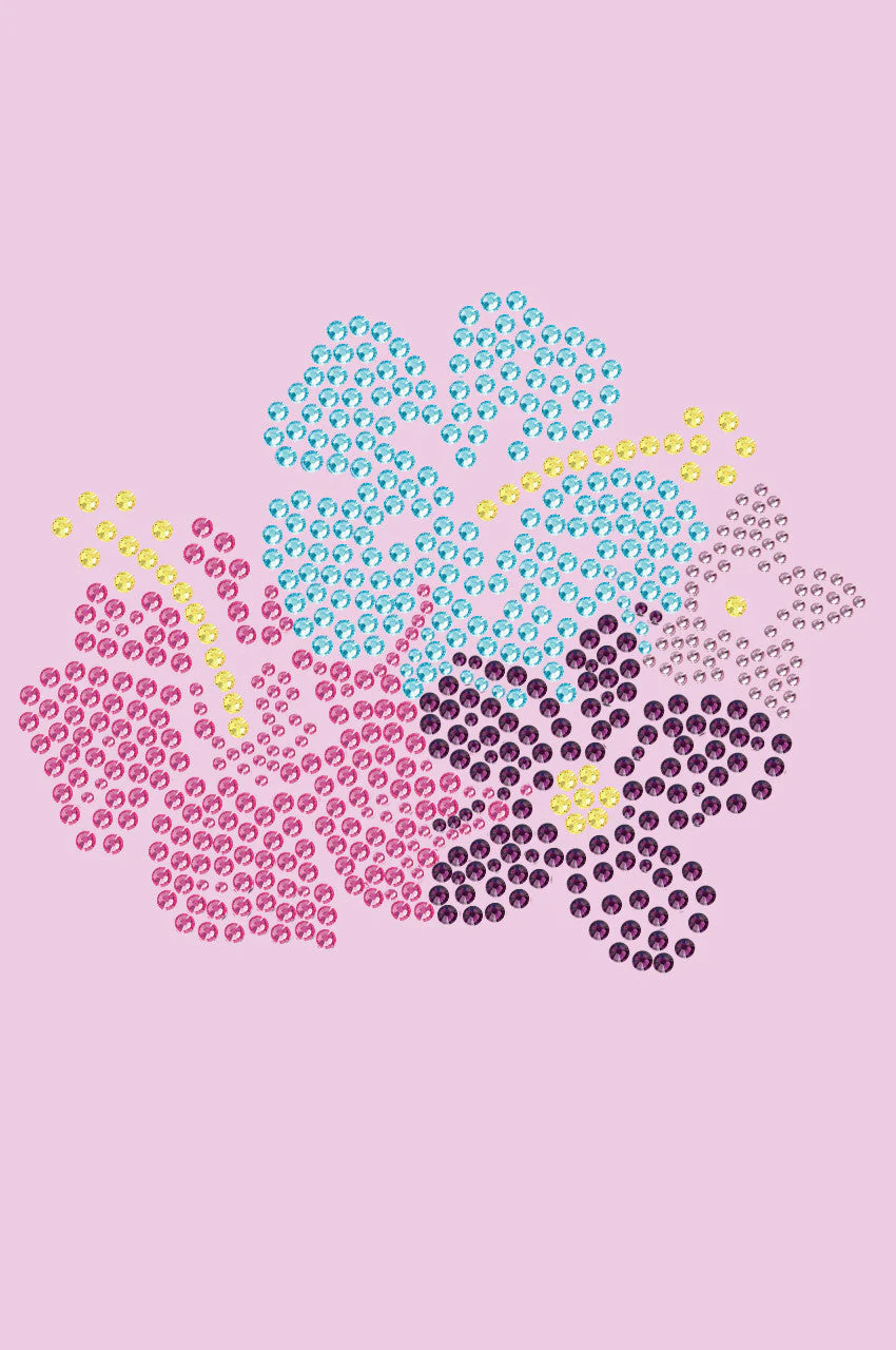 Pink, Blue & Purple Hibiscus - Bandanna - Image 13