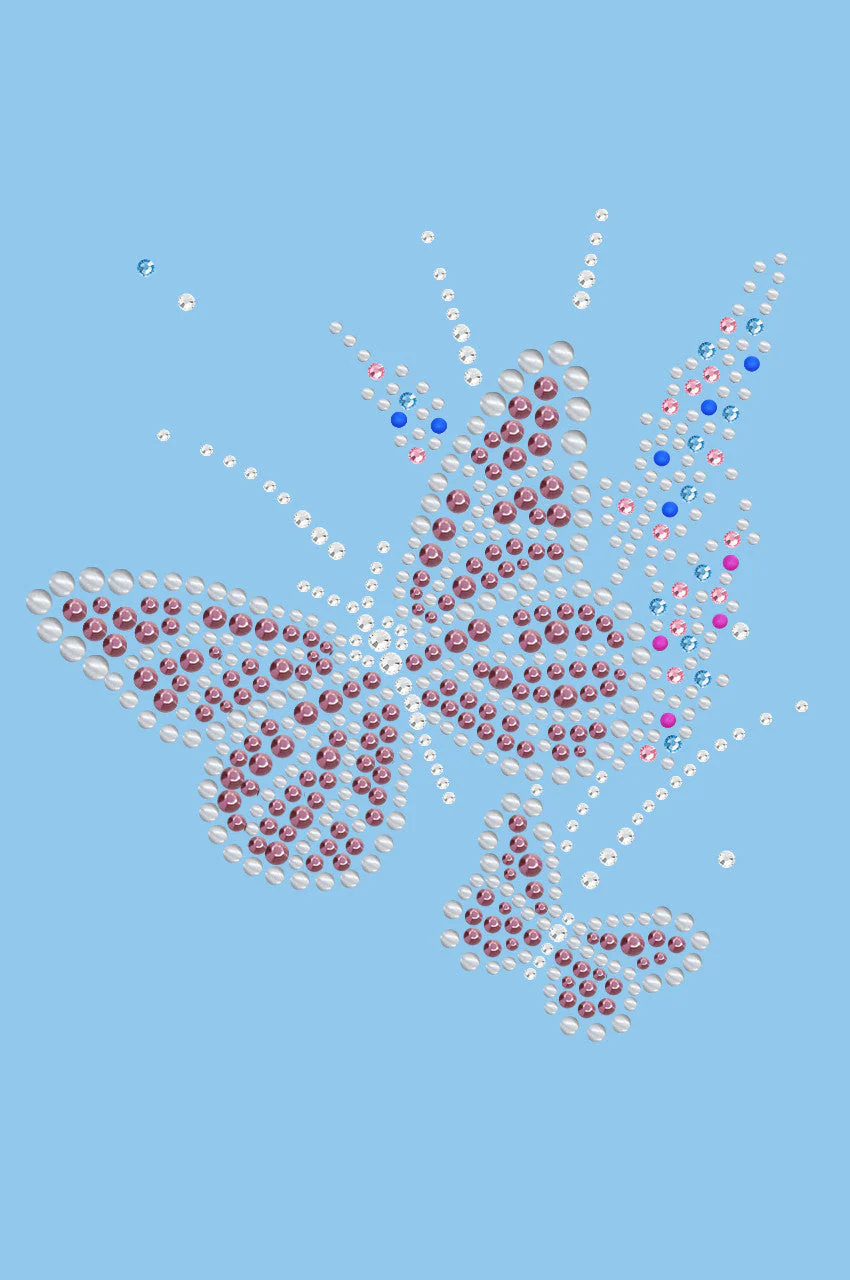 Pink Butterfly with Flowers - Custom Tutu - Image 5