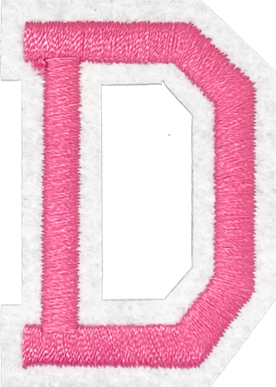 Pink D - Patch