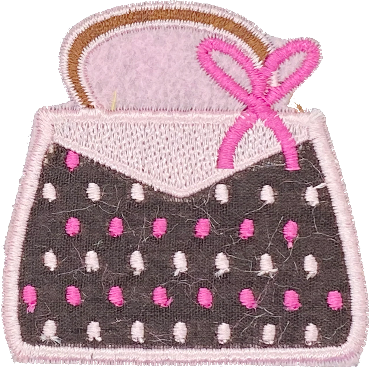Pink Dot Purse - Patch