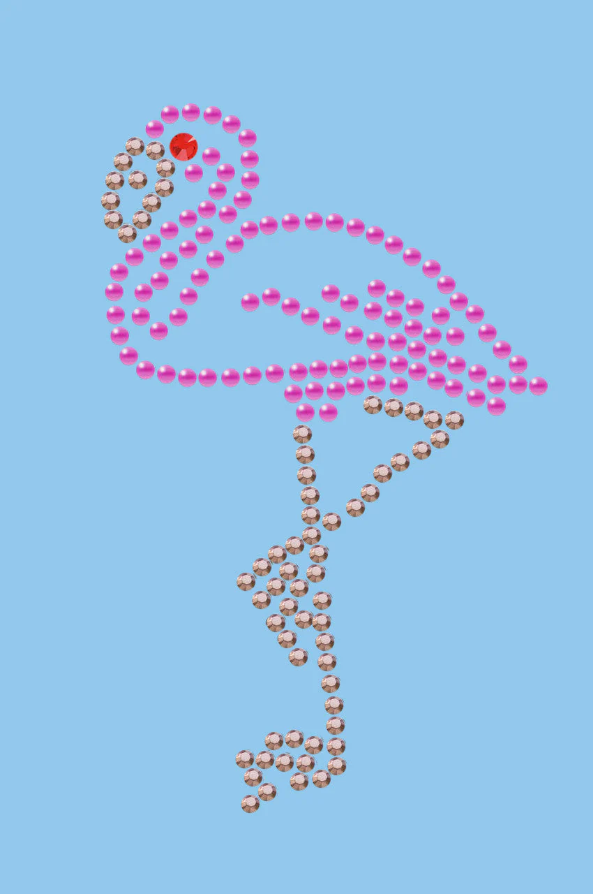 Pink Flamingo (Small) - Bandanna - Image 3