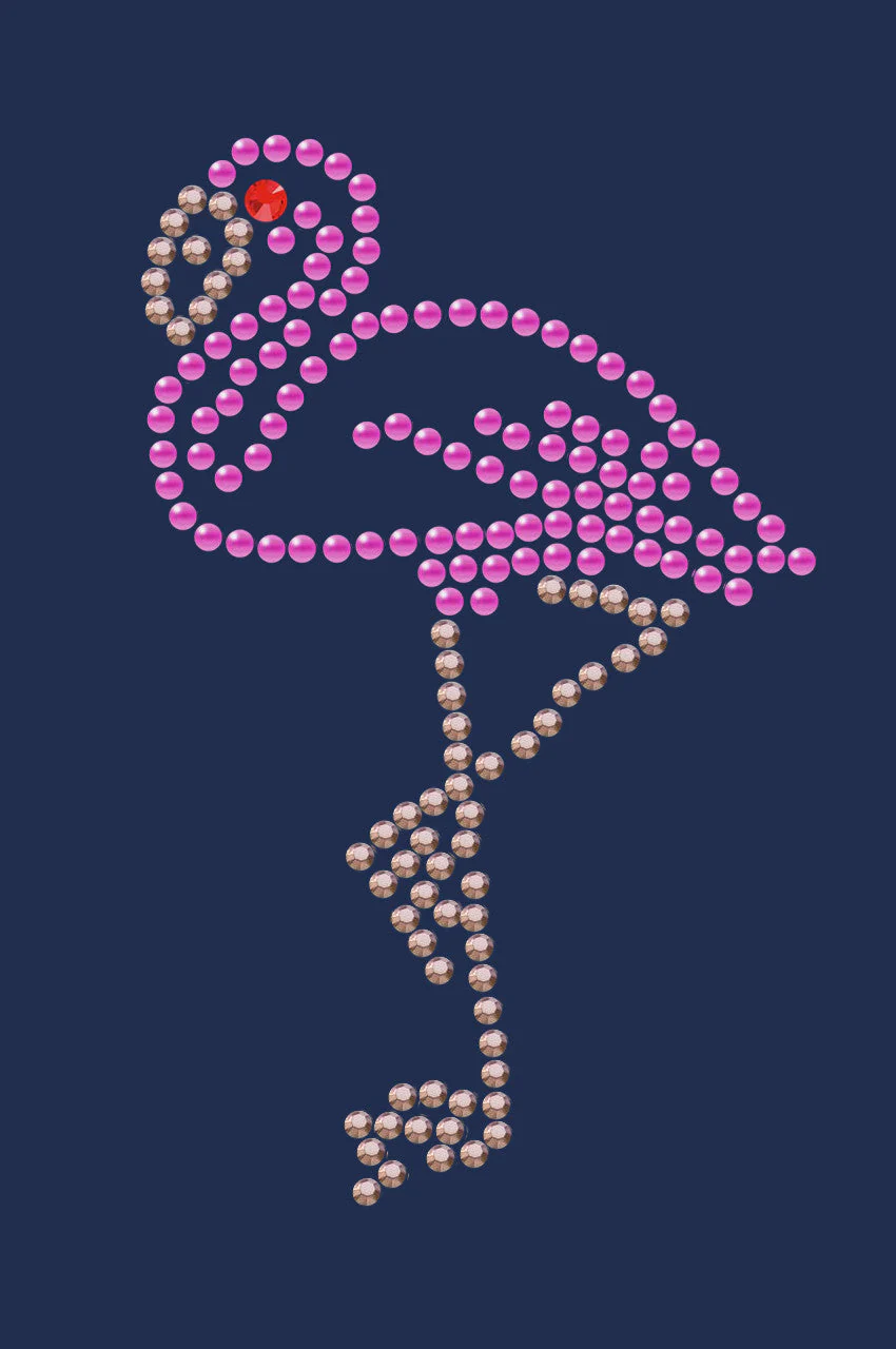 Pink Flamingo (Small) - Bandanna - Image 5