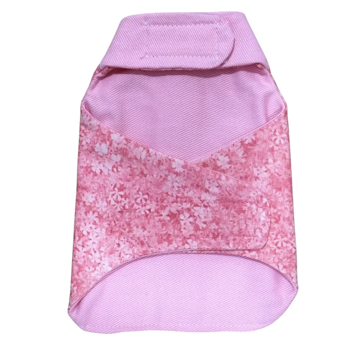 Pink Floral Calico Harness - Image 2
