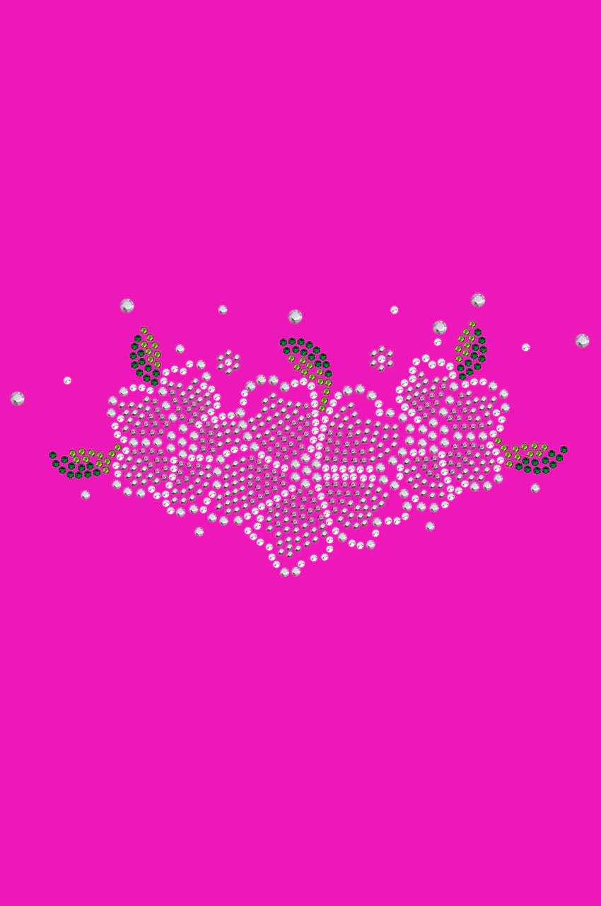 Pink Flowers - Bandanna - Image 3