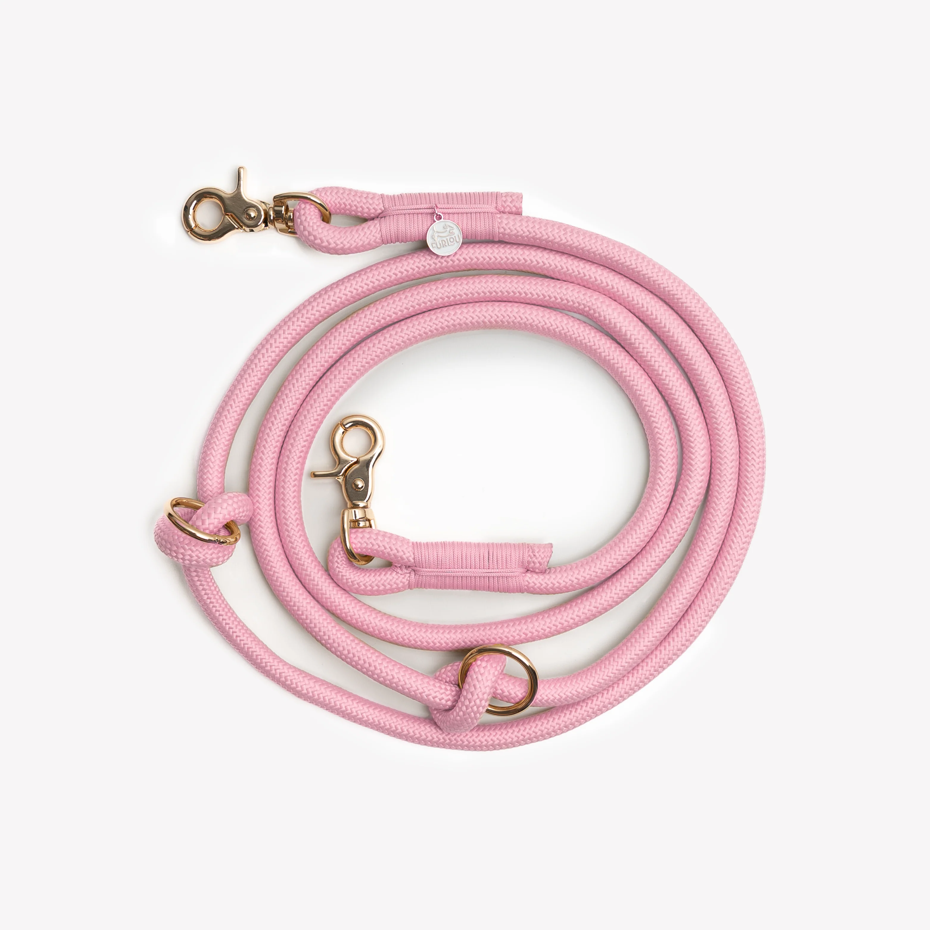 Pink - Hands Free Braided Leash - Image 2