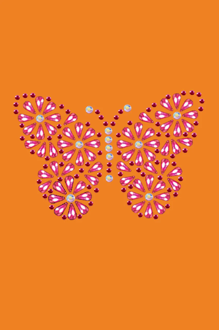 Pink Nailhead Butterfly - Bandannas - Image 11