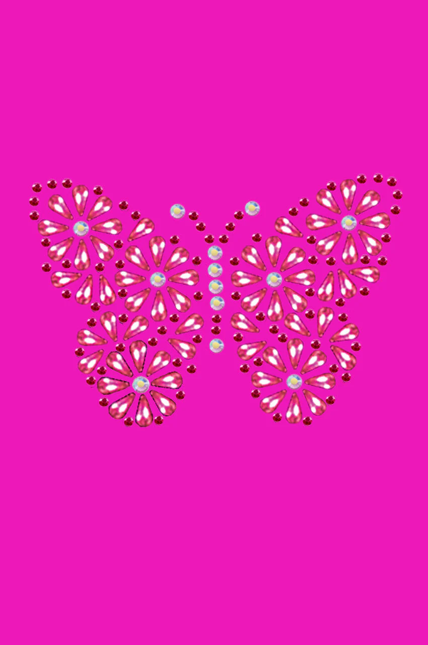 Pink Nailhead Butterfly - Bandannas - Image 4