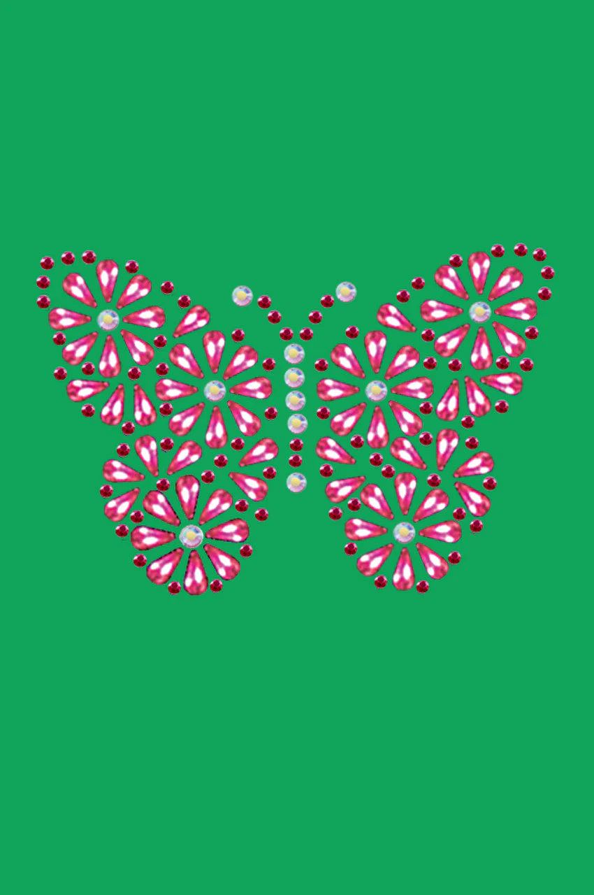 Pink Nailhead Butterfly - Bandannas - Image 7