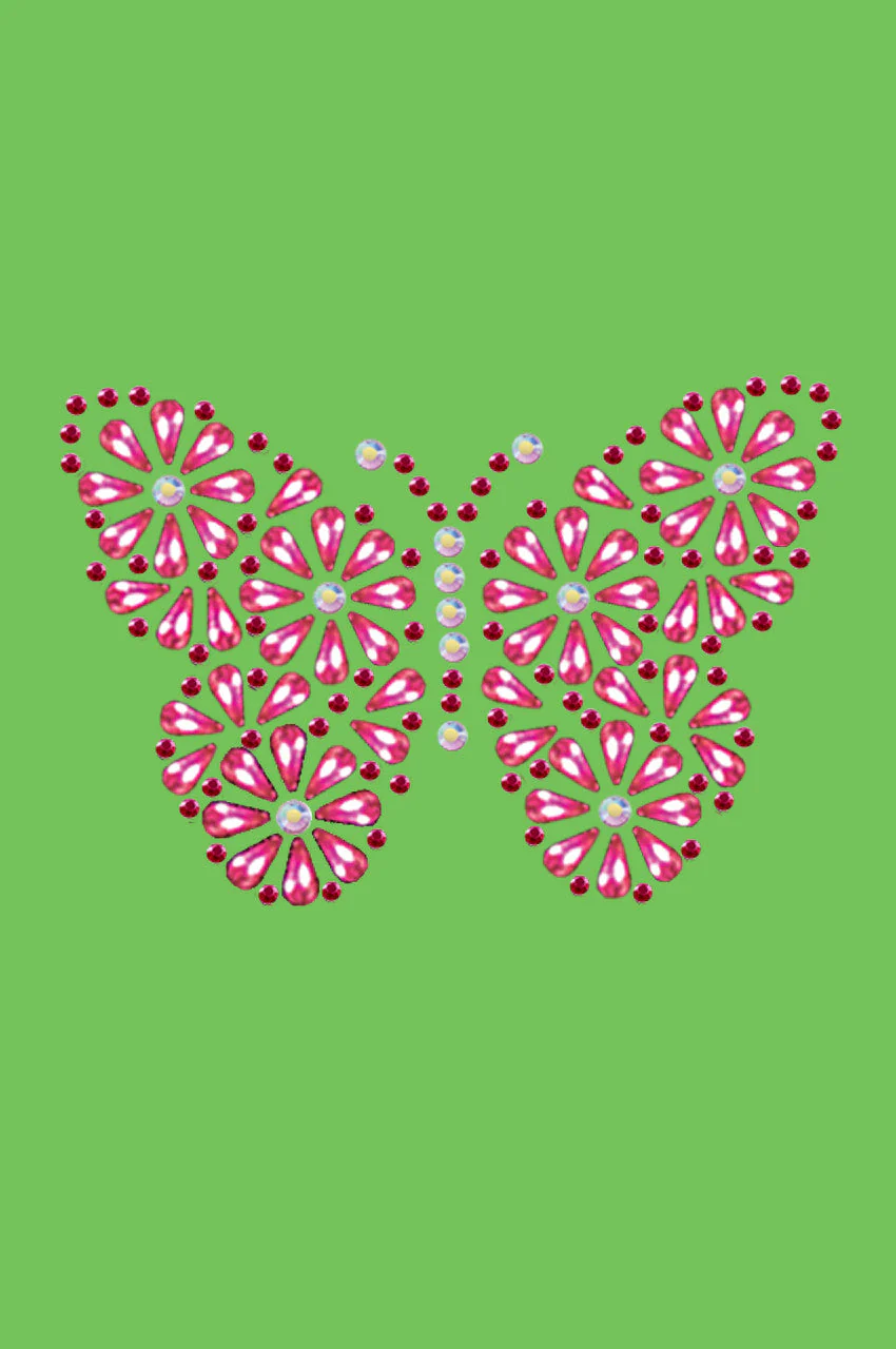 Pink Nailhead Butterfly - Custom Tutu - Image 10