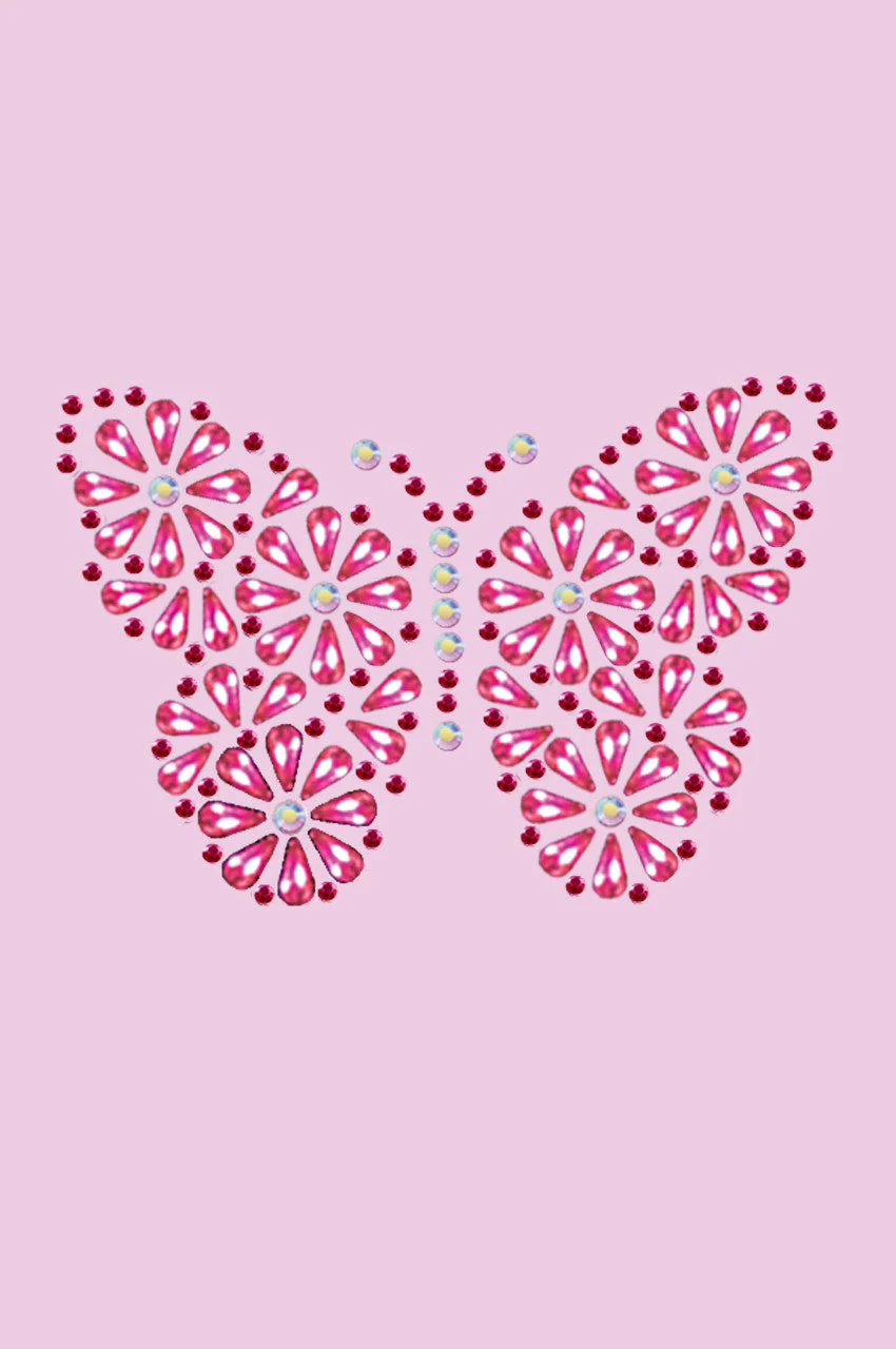 Pink Nailhead Butterfly - Custom Tutu - Image 6