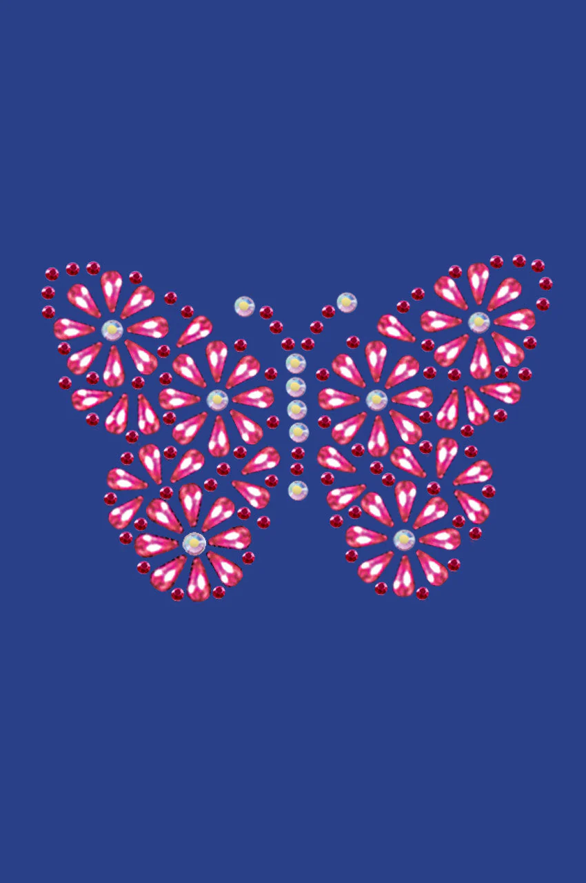 Pink Nailhead Butterfly - Custom Tutu - Image 7