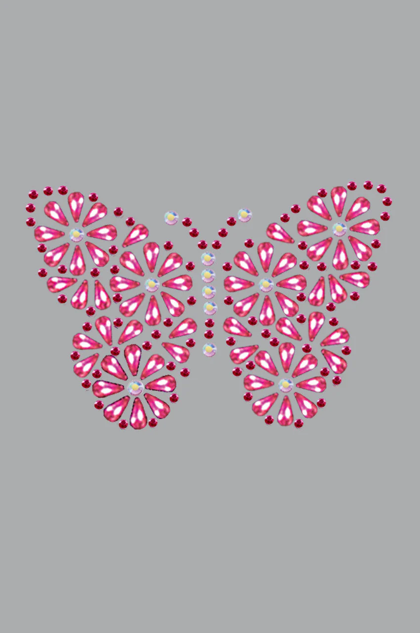 Pink Nailhead Butterfly - Custom Tutu - Image 9