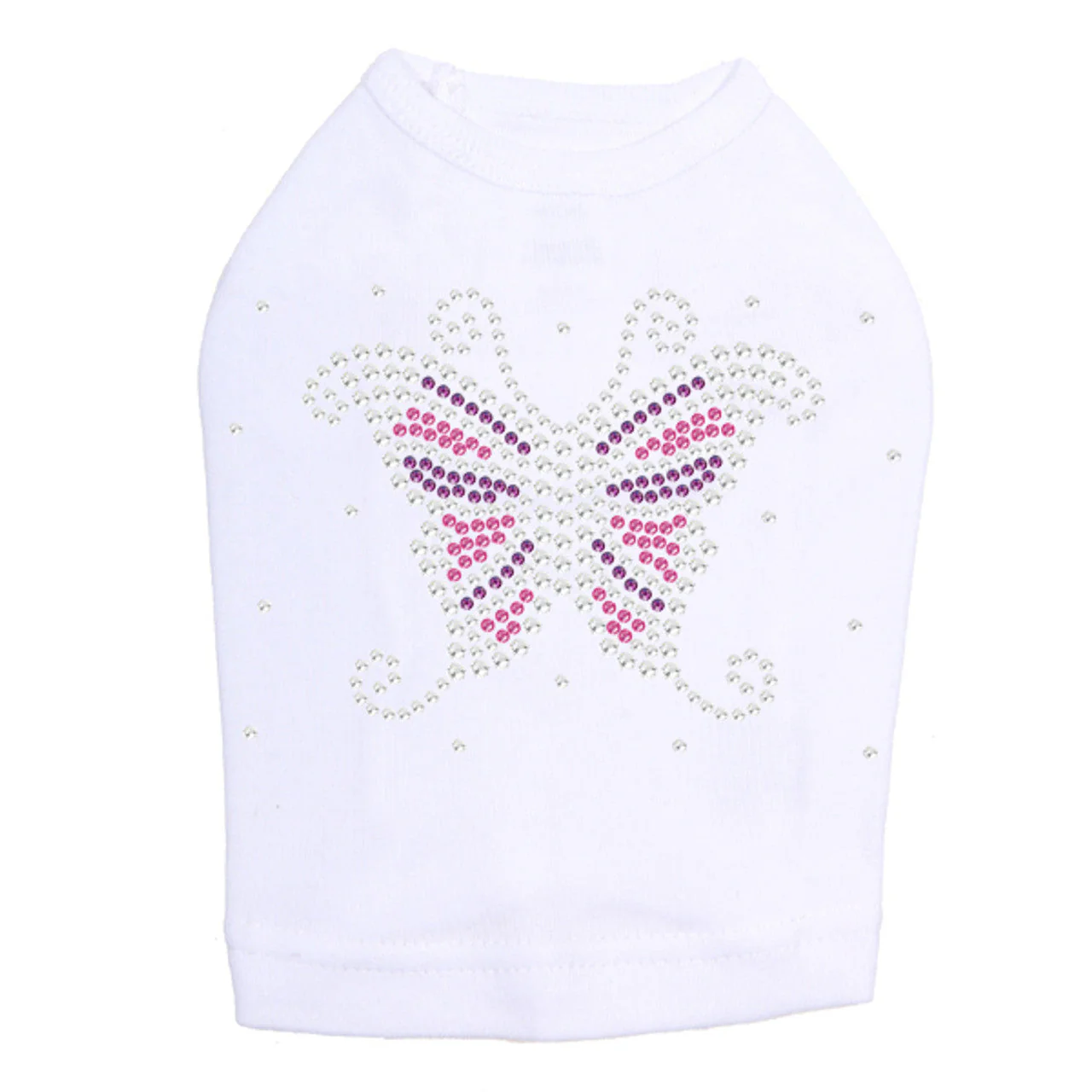 Pink & Purple Butterfly - Dog Tank - Image 11