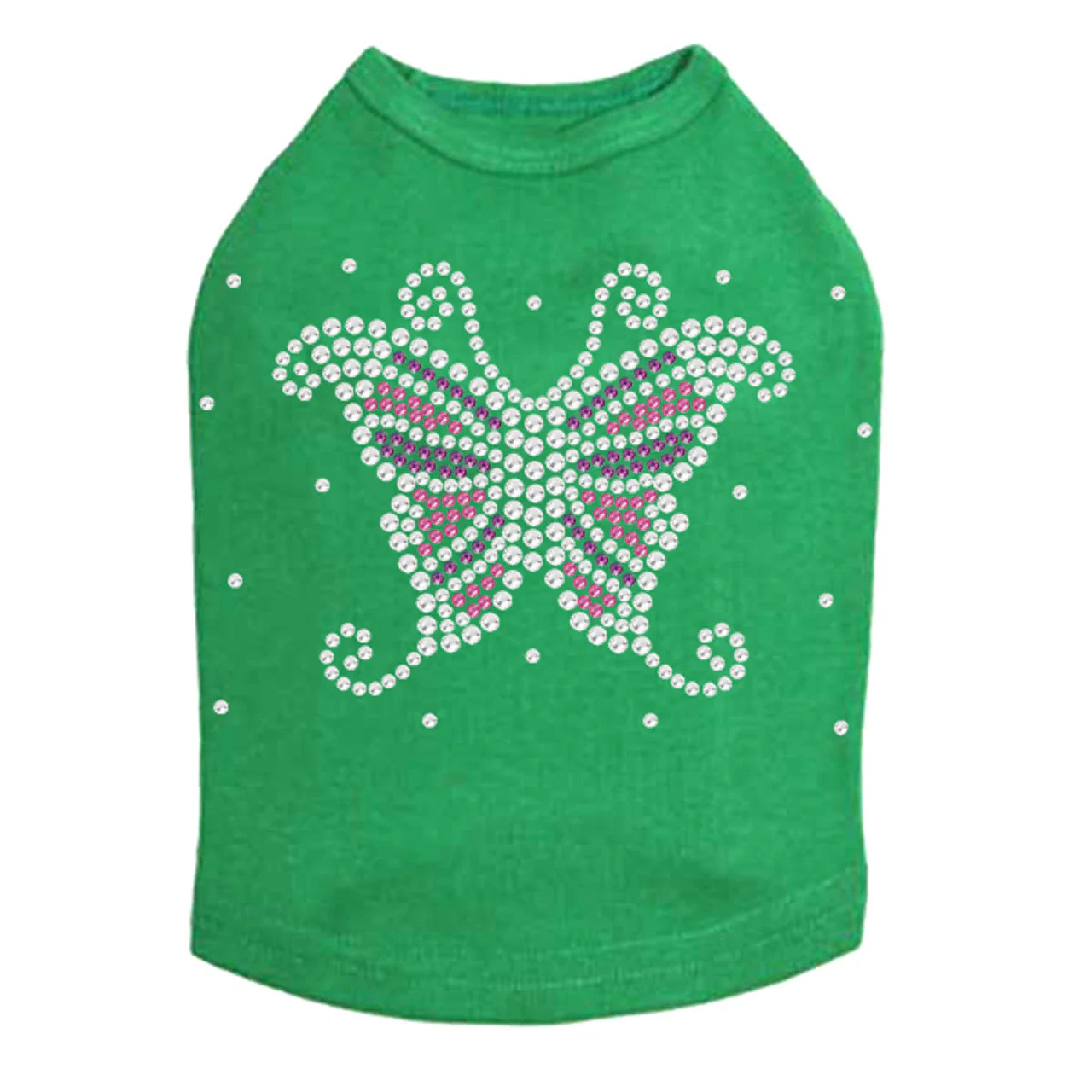 Pink & Purple Butterfly - Dog Tank - Image 2