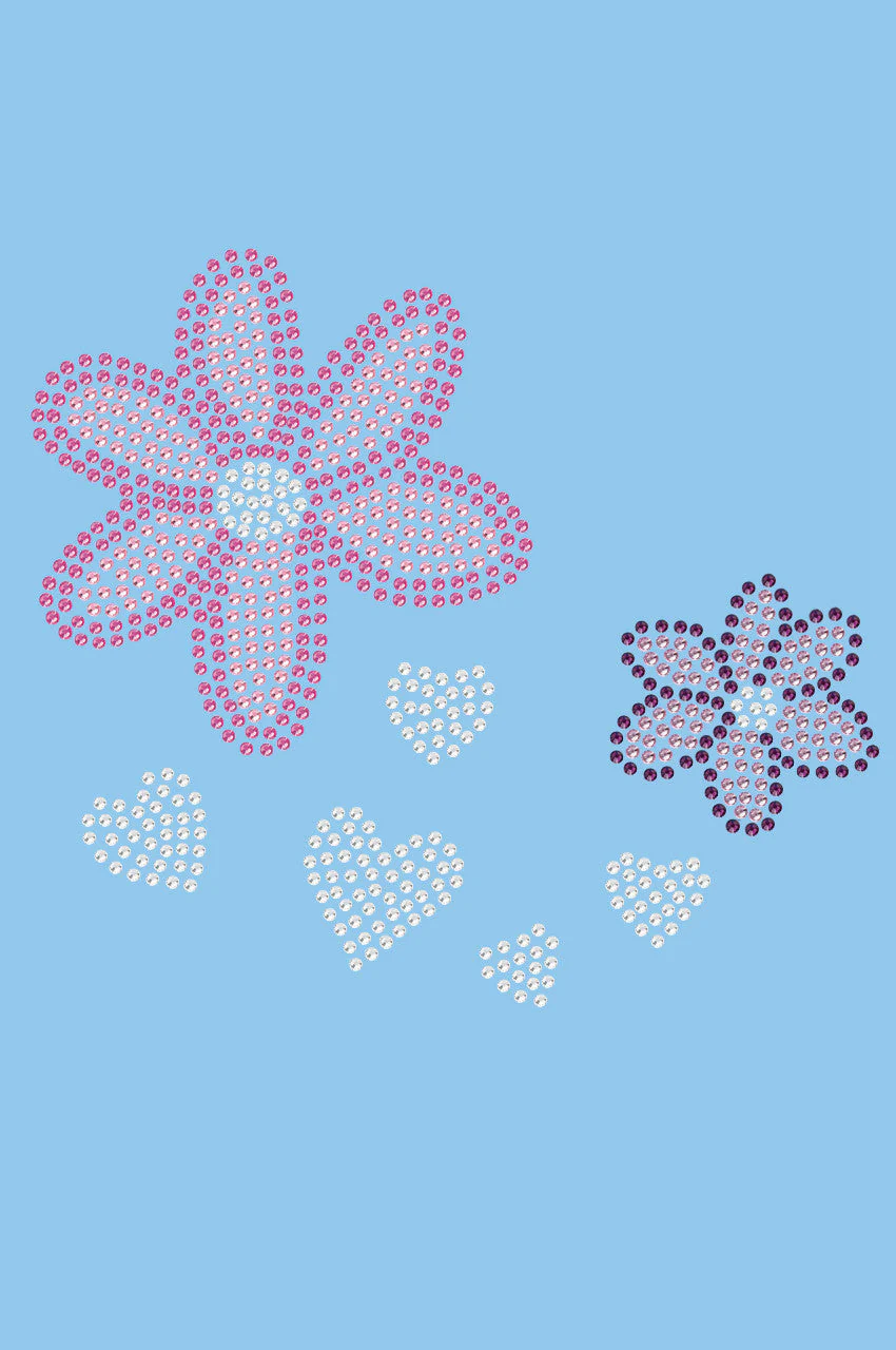 Pink & Purple Flowers - Bandanna - Image 12