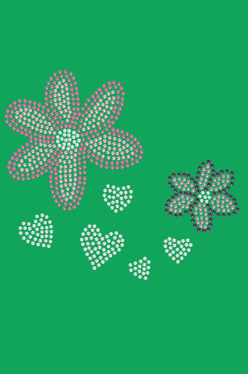 Pink & Purple Flowers - Bandanna - Image 16