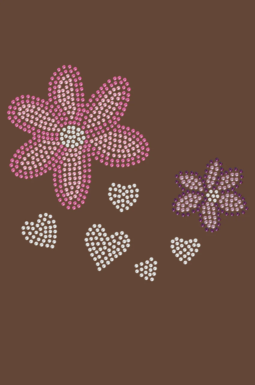 Pink & Purple Flowers - Bandanna - Image 17