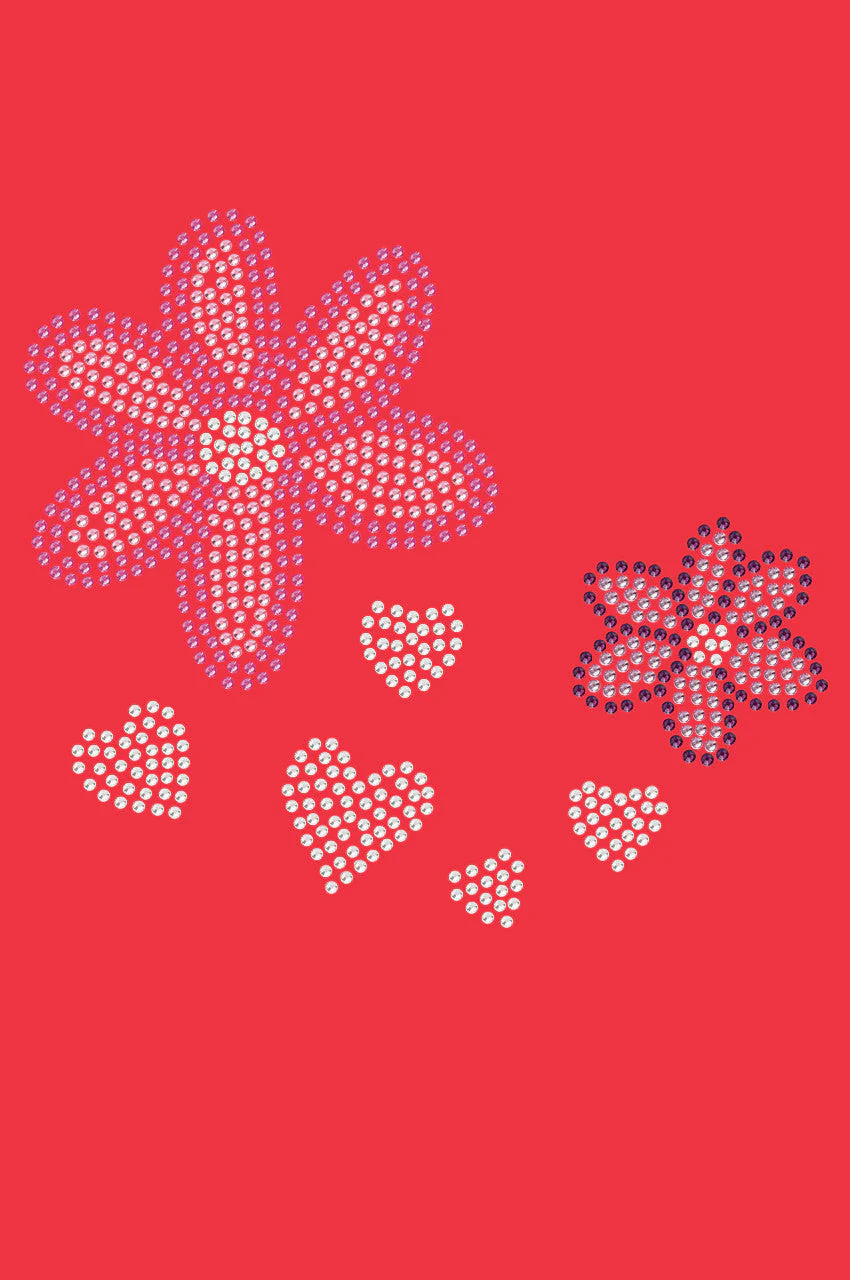 Pink & Purple Flowers - Bandanna - Image 8