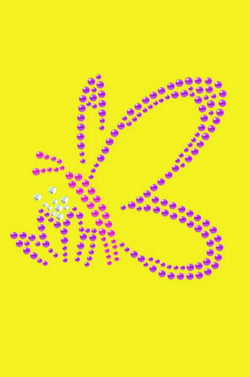 Pink & Purple Nailhead Butterfly - Bandannas - Image 17
