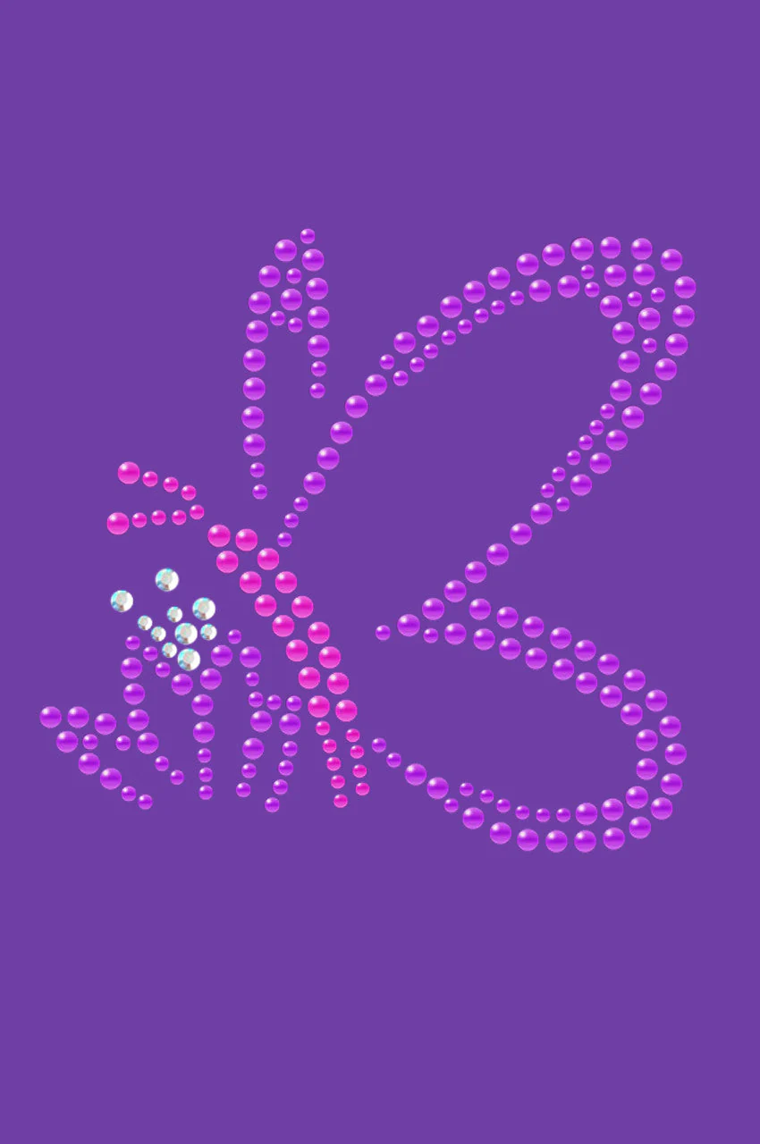 Pink & Purple Nailhead Butterfly - Bandannas - Image 9