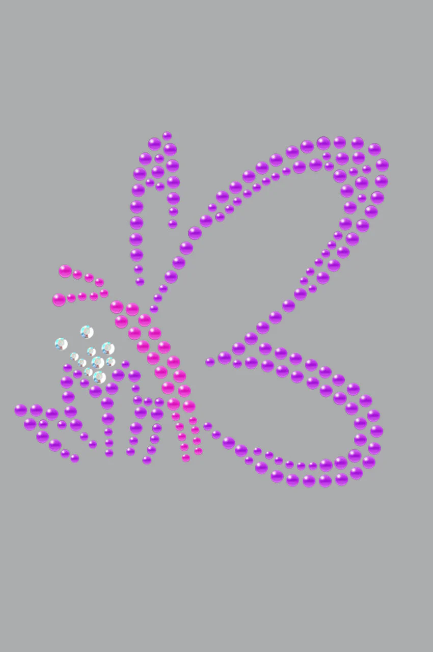 Pink & Purple Nailhead Butterfly - Custom Tutu - Image 10