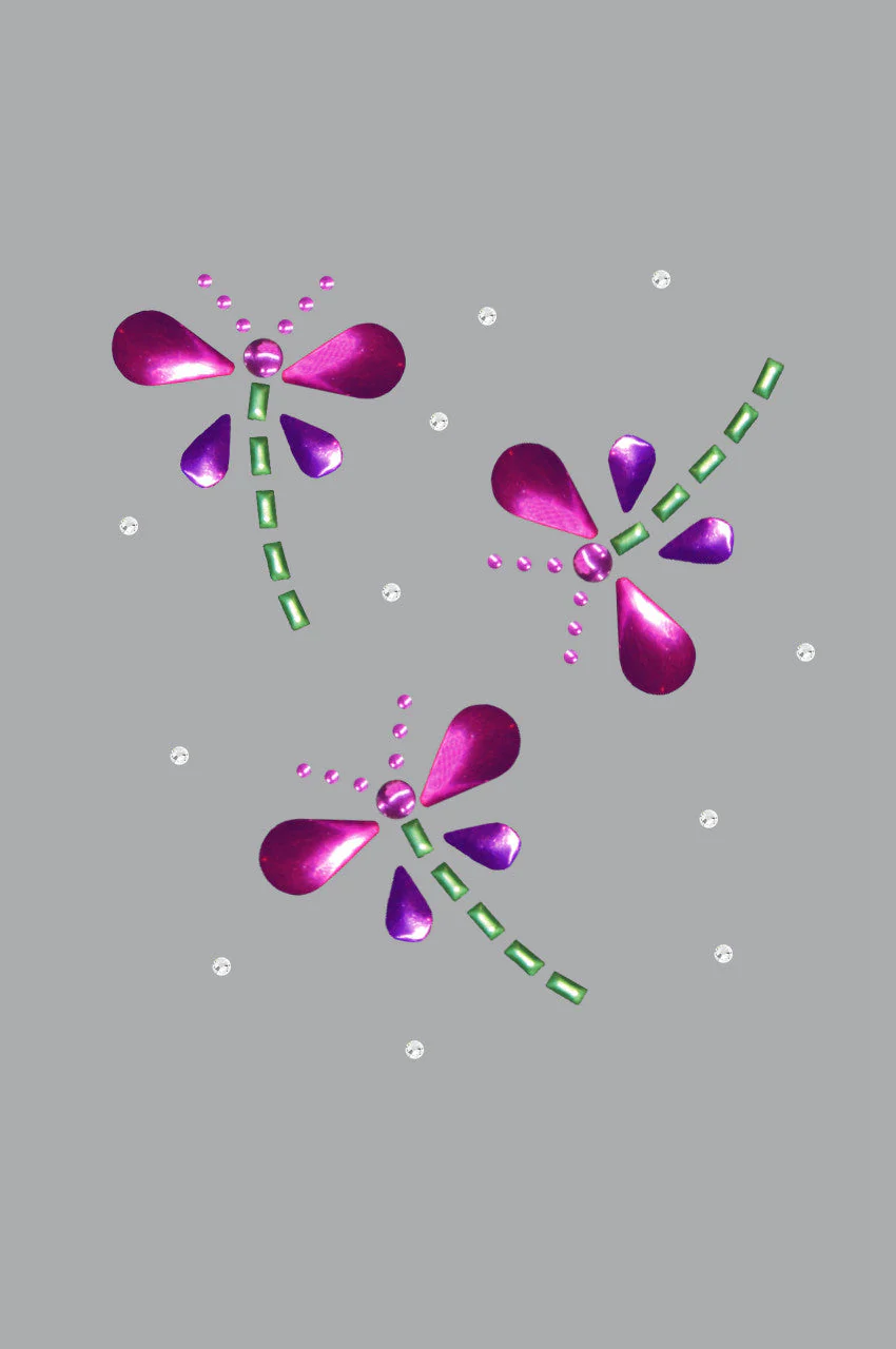Pink & Purple Nailhead Dragonflies - Custom Tutu - Image 11