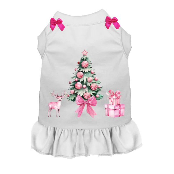 Bark 5th Ave., LLC Premium Dog Dress - White/XS - Image 2