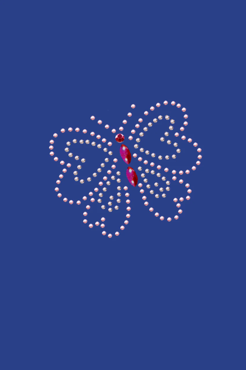 Pink Rhinestud Butterfly - Bandannas - Image 15