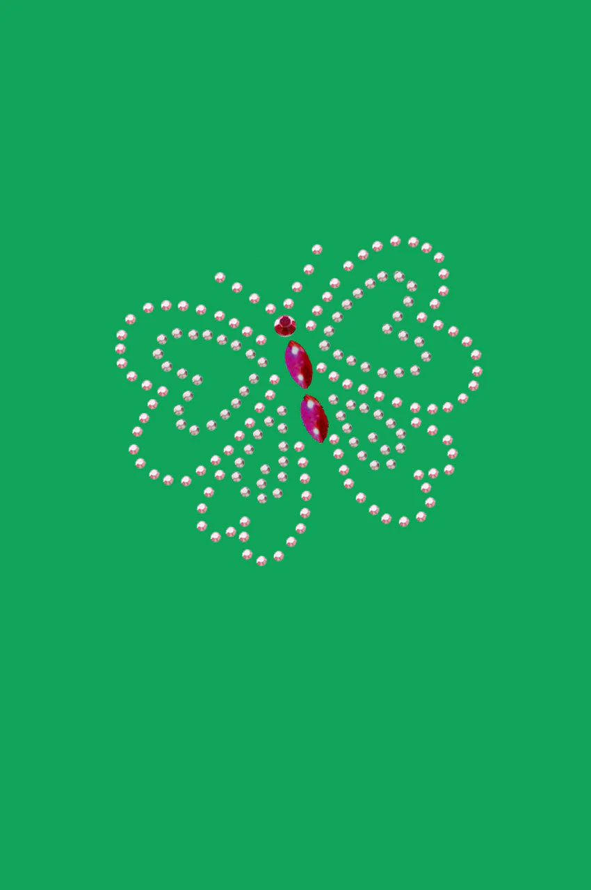 Pink Rhinestud Butterfly - Custom Tutu - Image 11