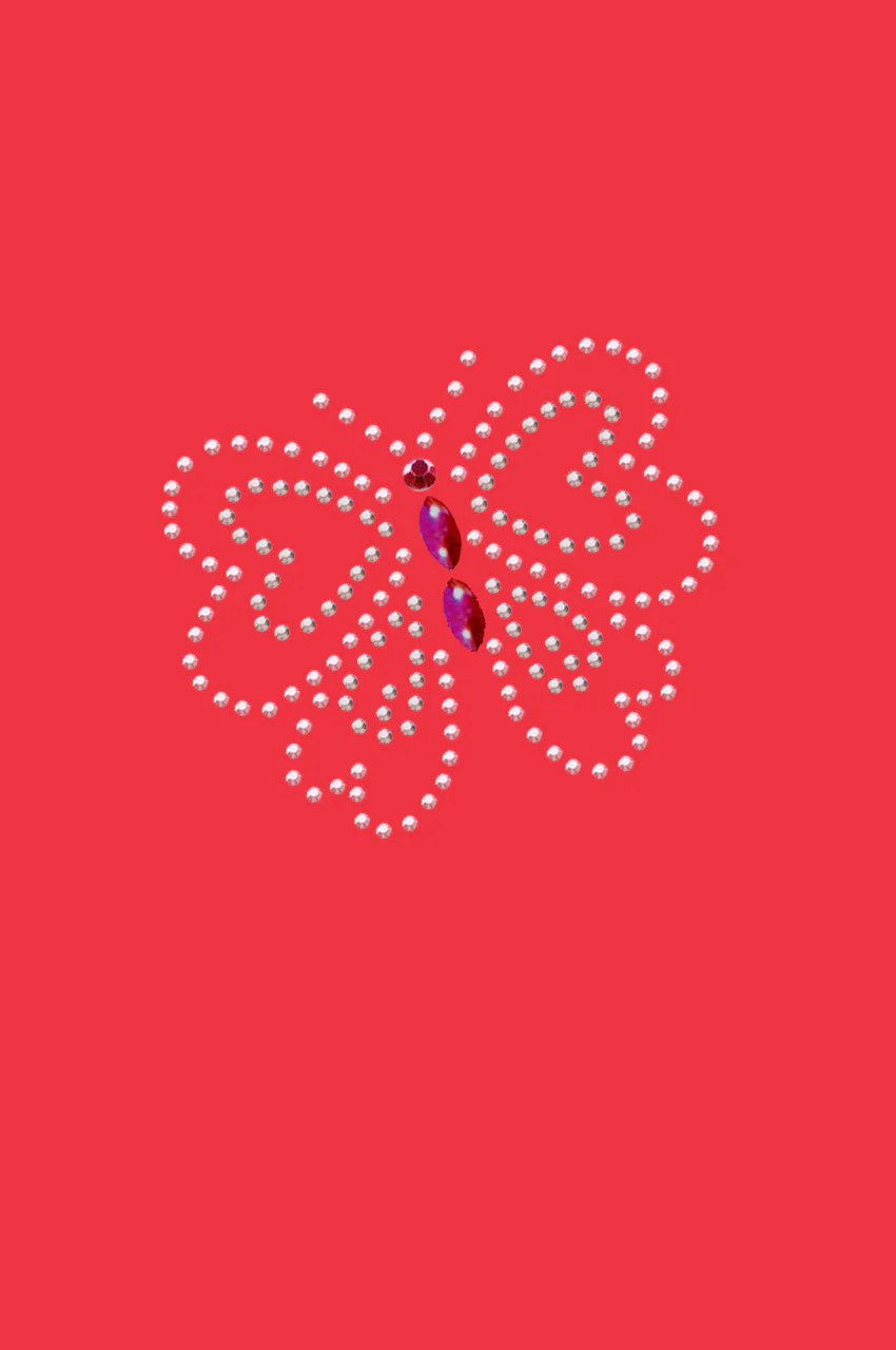 Pink Rhinestud Butterfly - Custom Tutu - Image 12