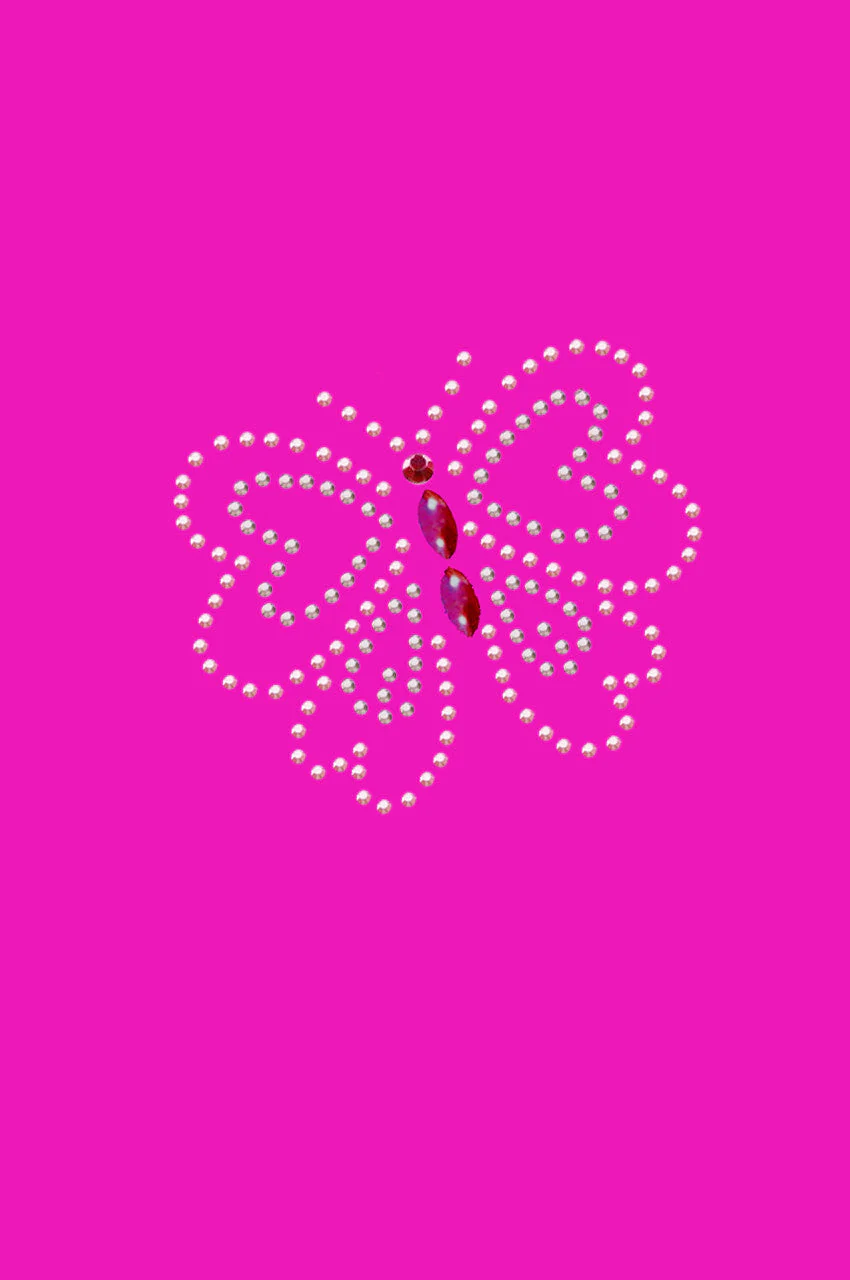 Pink Rhinestud Butterfly - Custom Tutu - Image 13