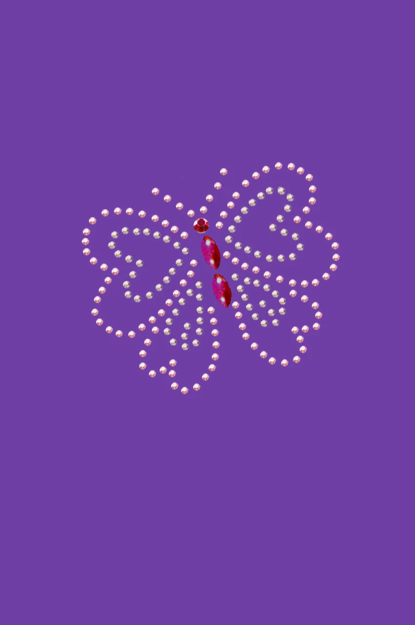 Pink Rhinestud Butterfly - Custom Tutu - Image 14