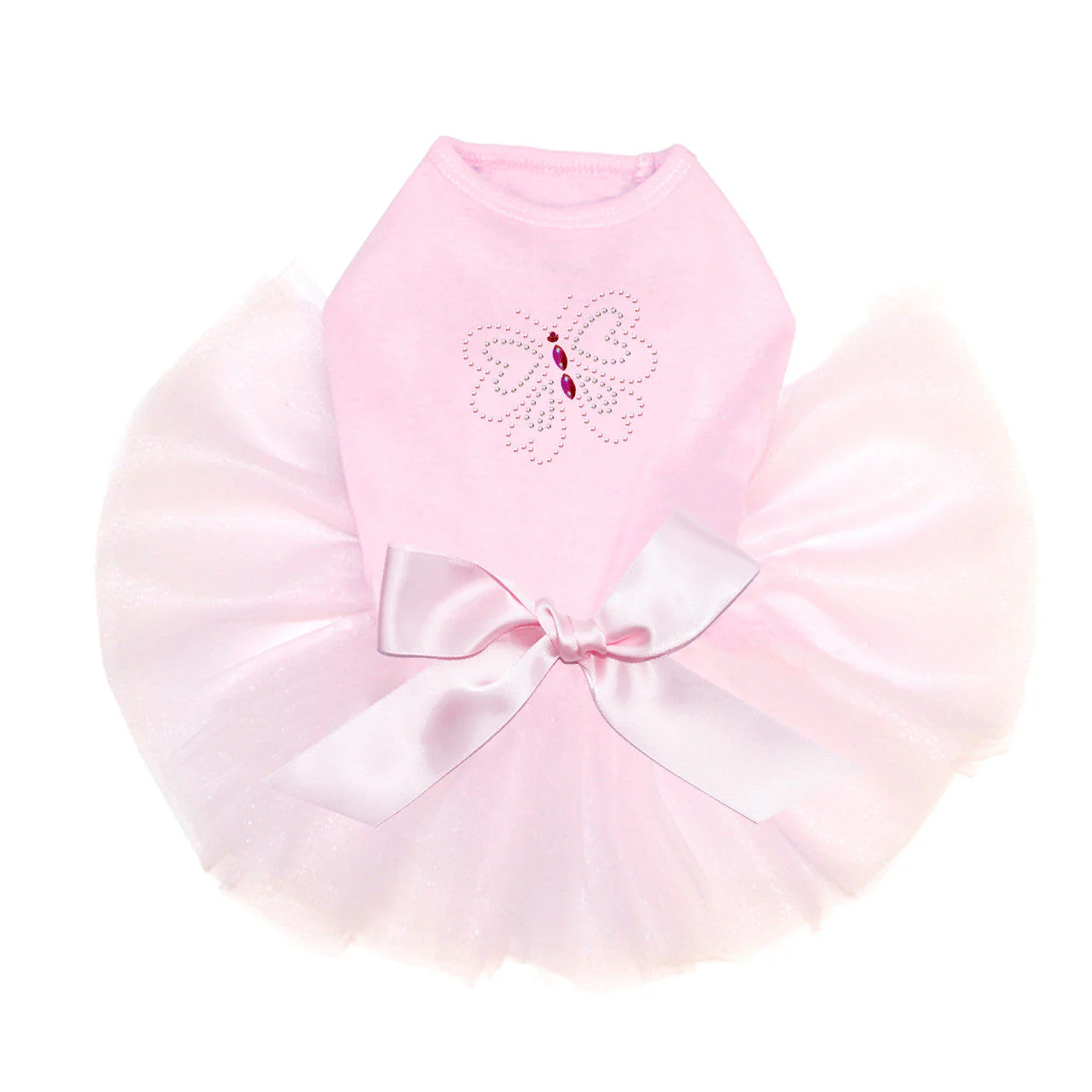 Pink Rhinestud Butterfly - Custom Tutu - Image 3