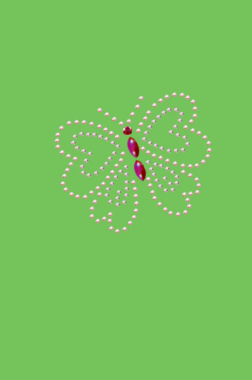 Pink Rhinestud Butterfly - Custom Tutu - Image 7