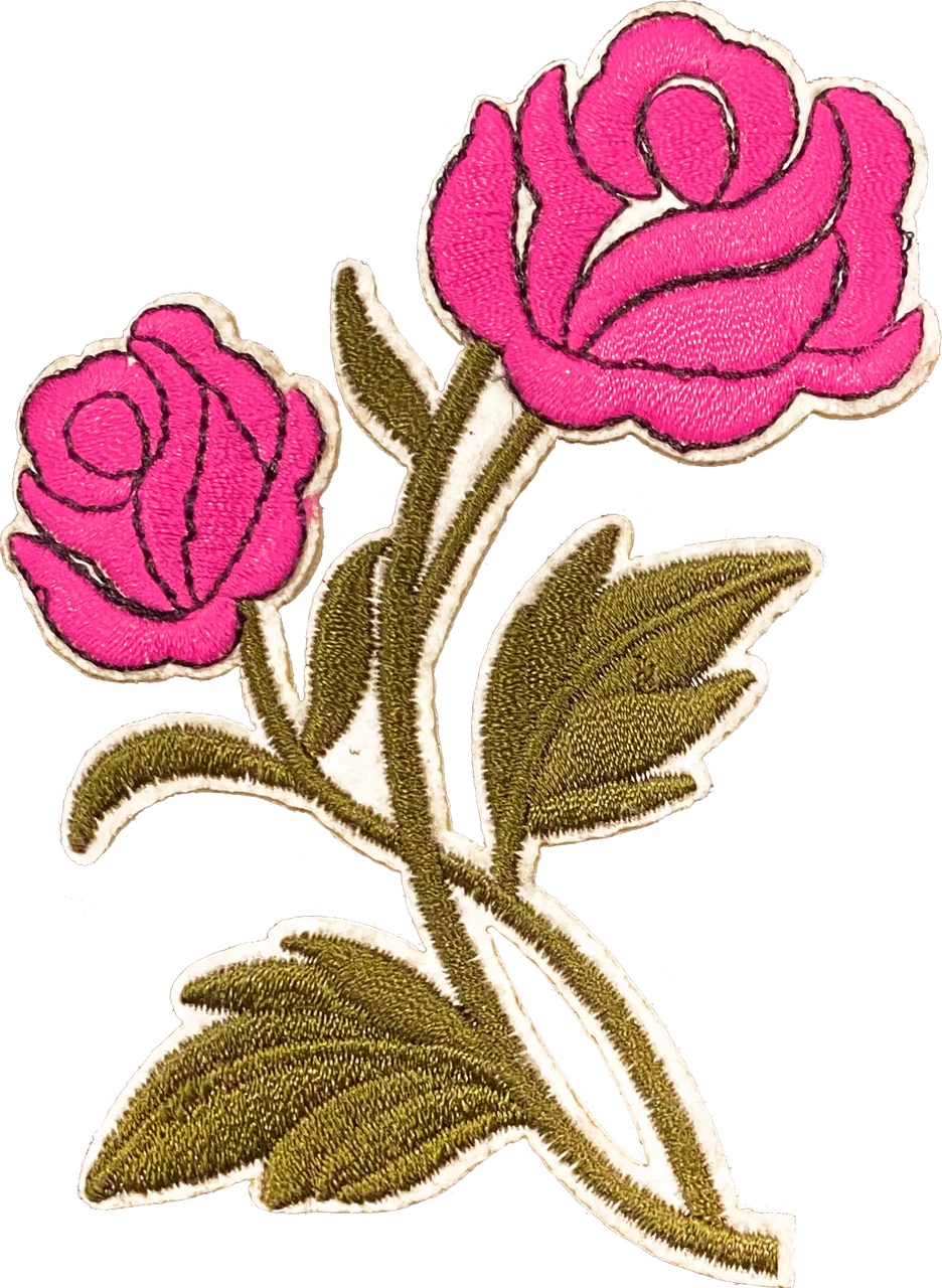 Pink Rose Patch