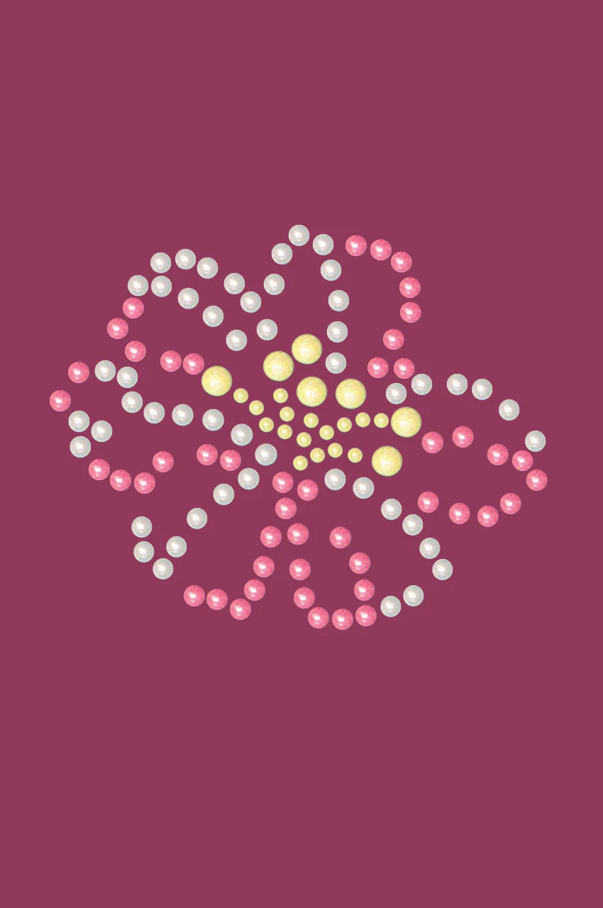 Pink & Yellow Pearl Flower - Bandanna - Image 15