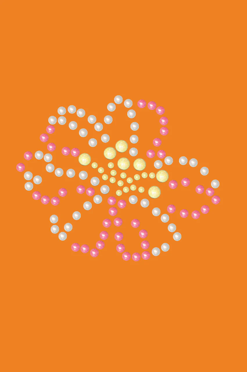 Pink & Yellow Pearl Flower - Bandanna - Image 6
