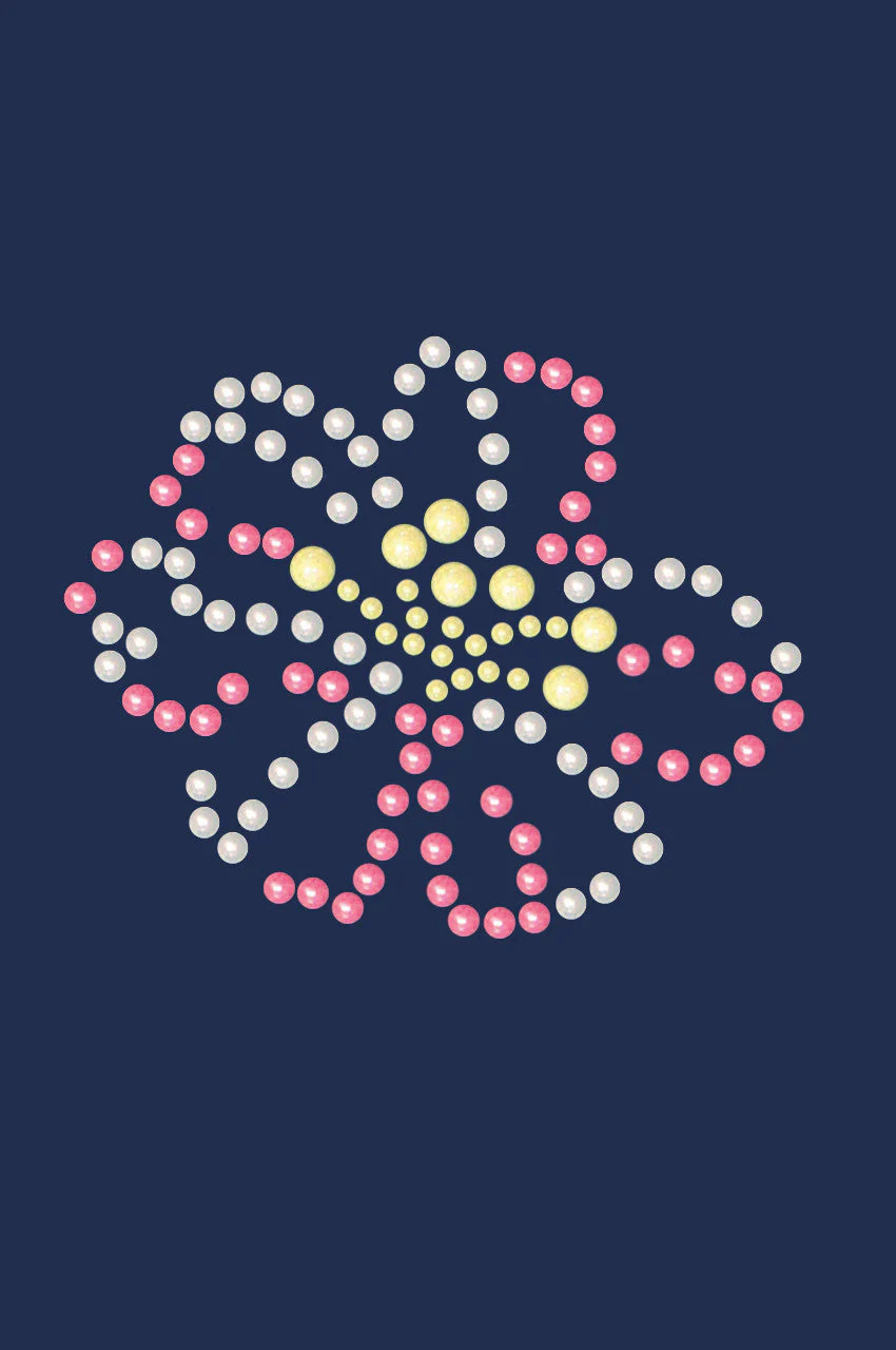 Pink & Yellow Pearl Flower - Bandanna - Image 9