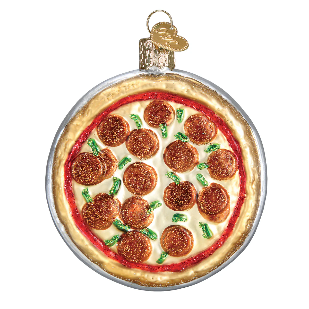 Pizza Pie Ornament - Image 3
