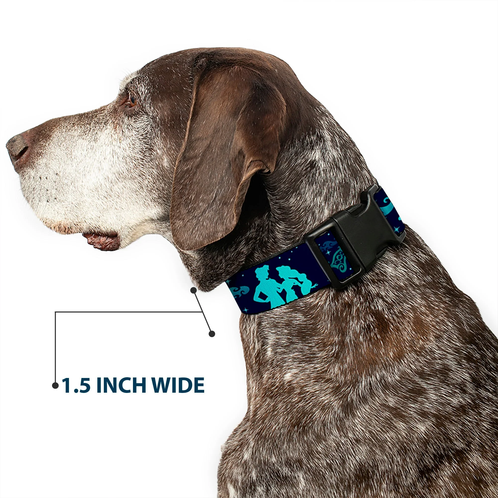 Plastic Clip Collar - Aladdin & Jasmine Silhouette A WHOLE NEW WORLD - Image 7