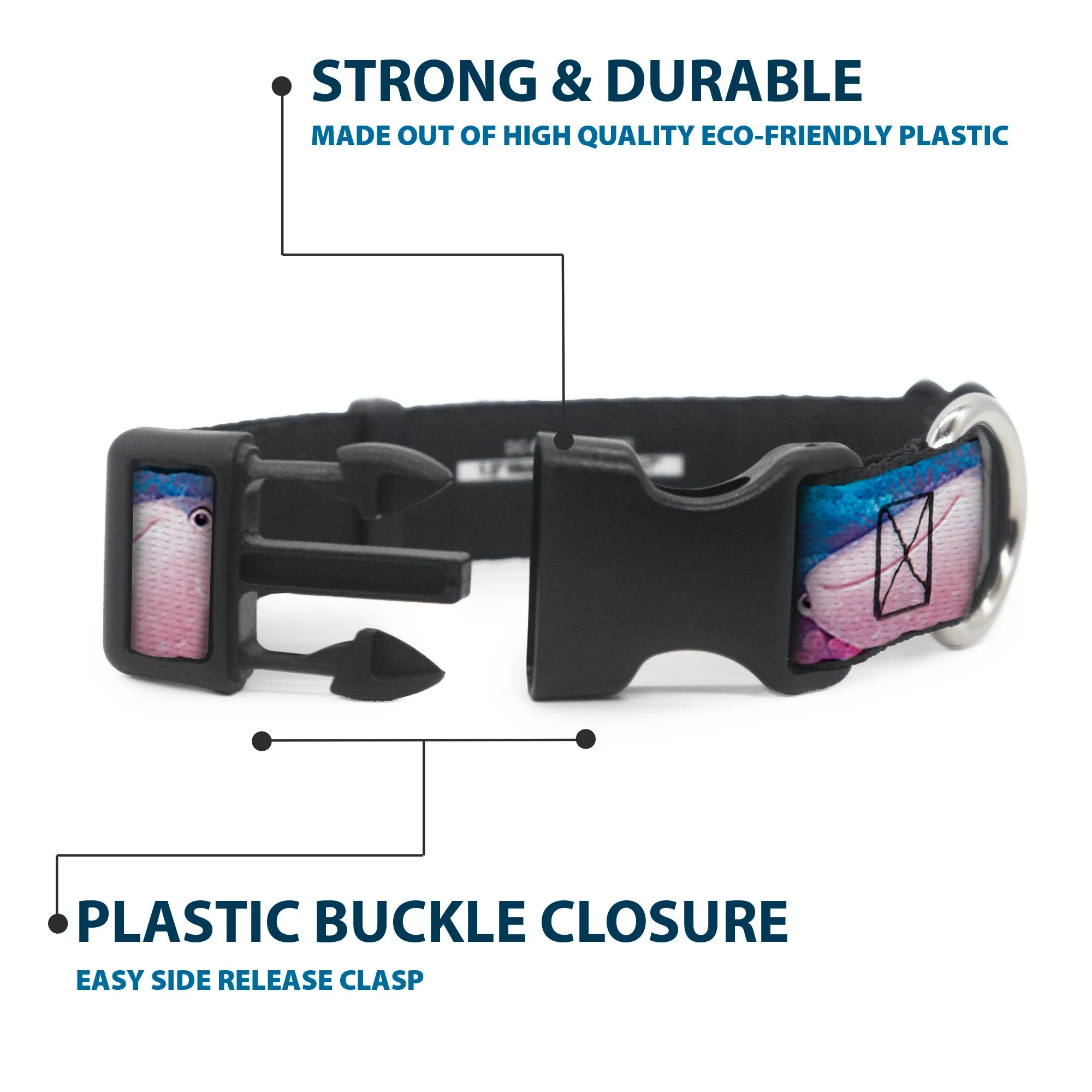 Plastic Clip Collar - Dory & 5-Friends Under the Sea - Image 4