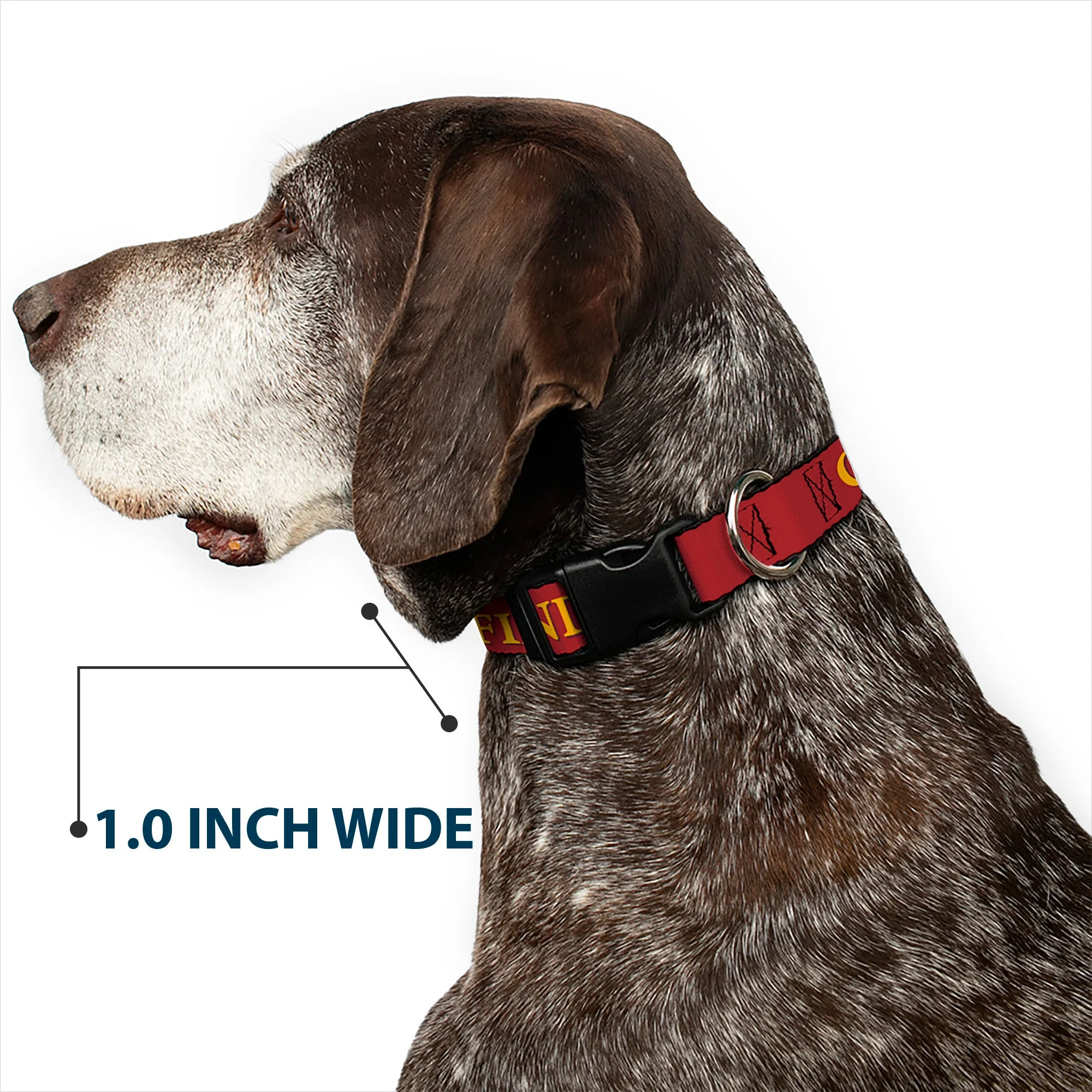 Plastic Clip Collar - Harry Potter GRYFFINDOR & Crest Black/Red - Image 6