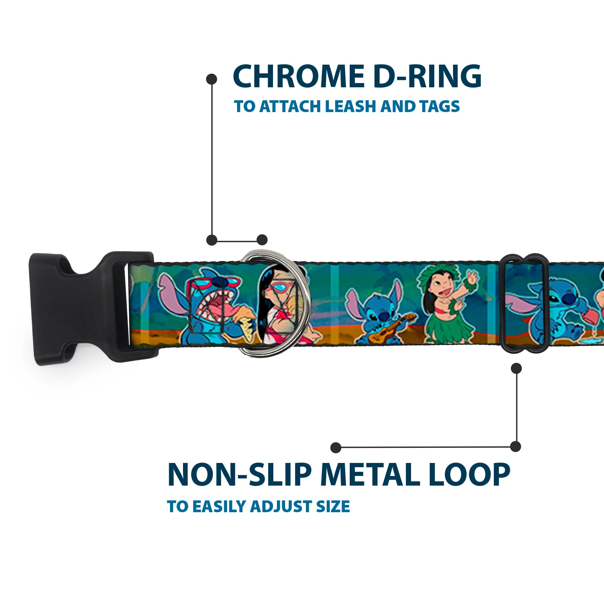 Plastic Clip Collar - Lilo & Stitch 5-Scene Blocks - Image 5
