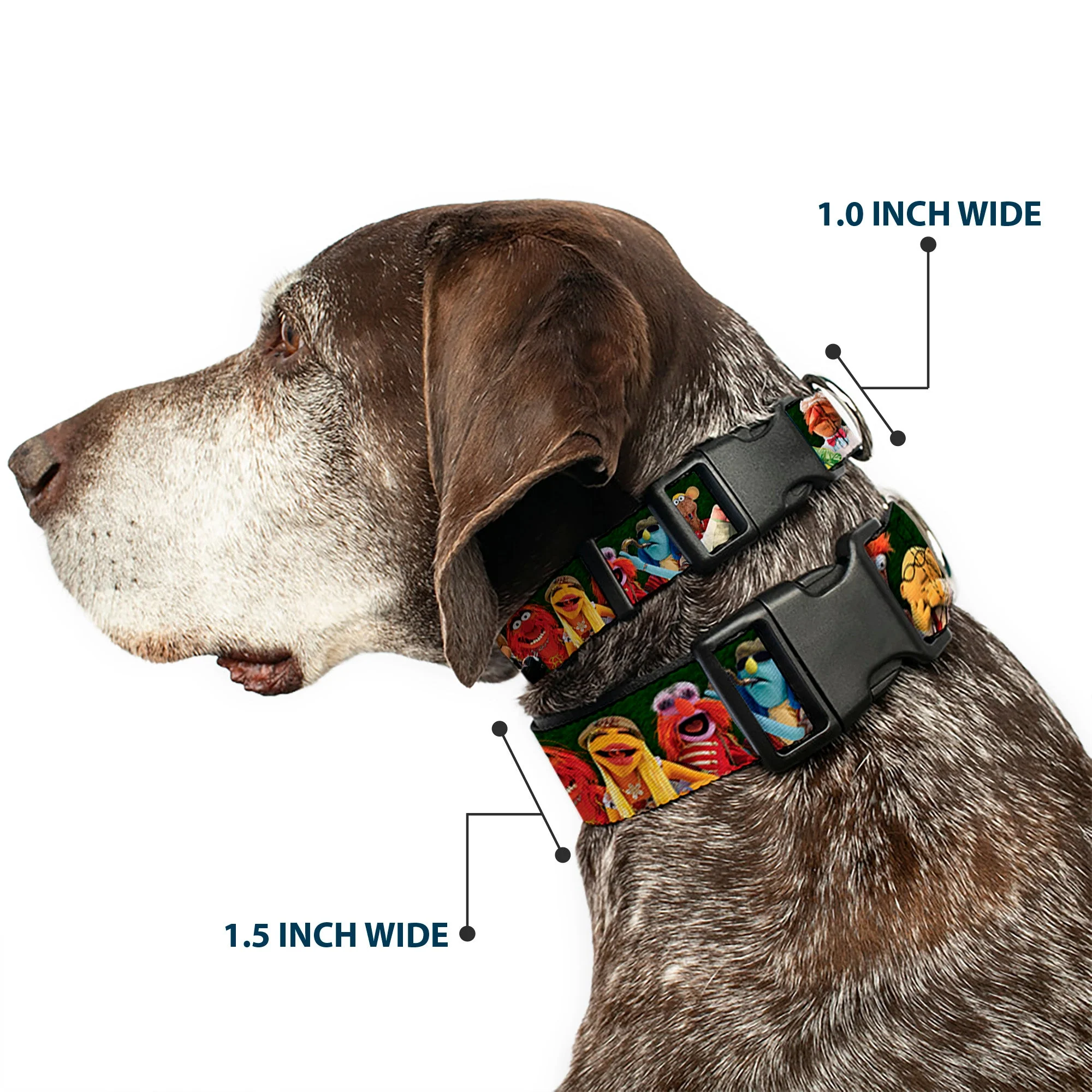 Plastic Clip Collar - Muppets 20-Character Group Pose Greens - Image 2