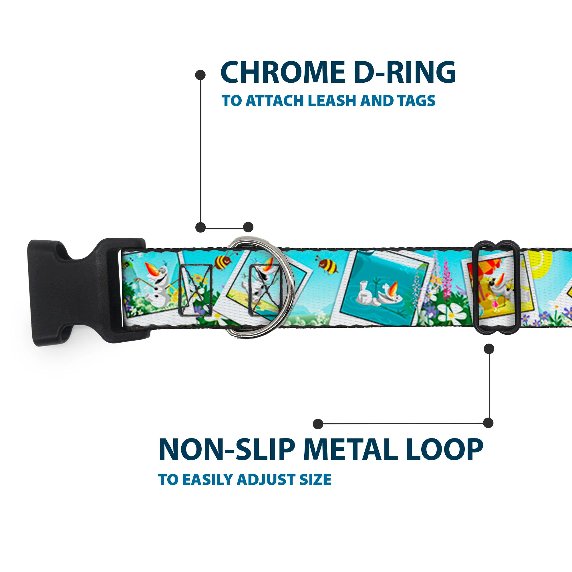 Plastic Clip Collar - Olaf Summertime Snapshots - Image 5