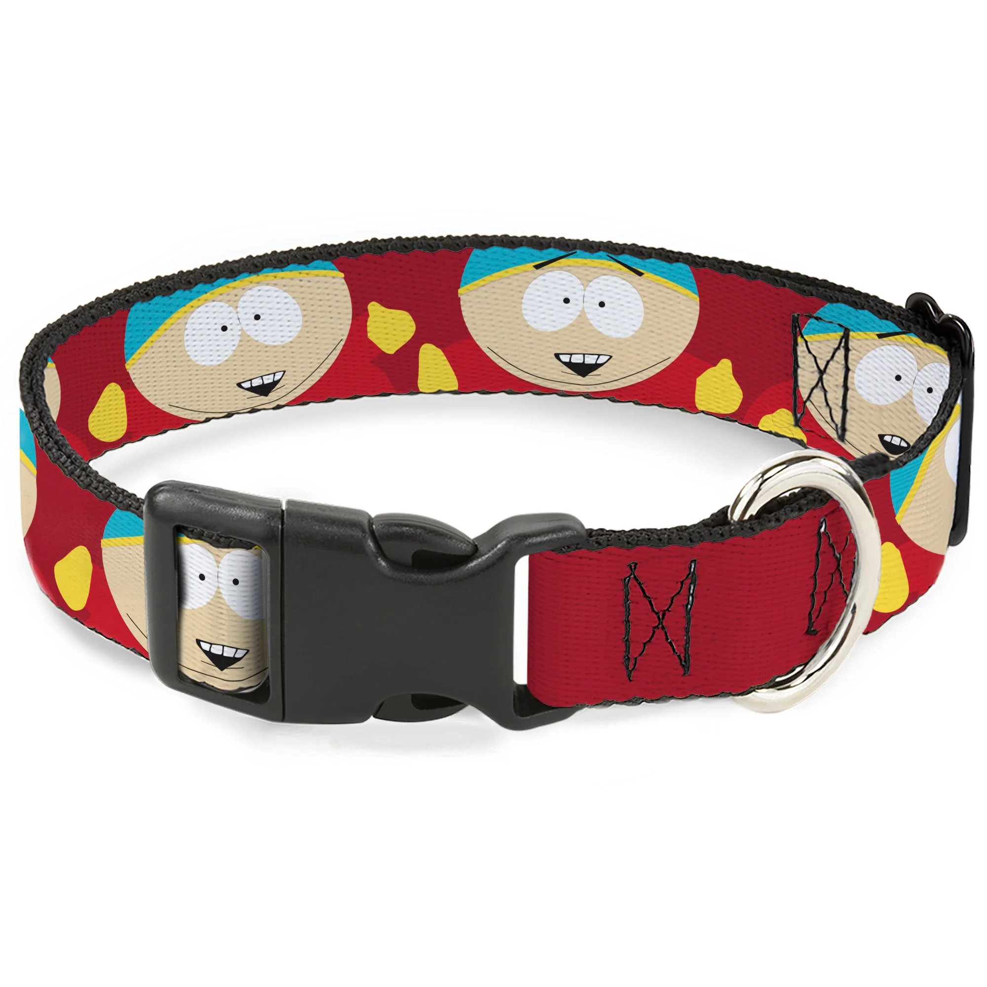 Plastic Clip Collar - South Park Cartman Expressions Red