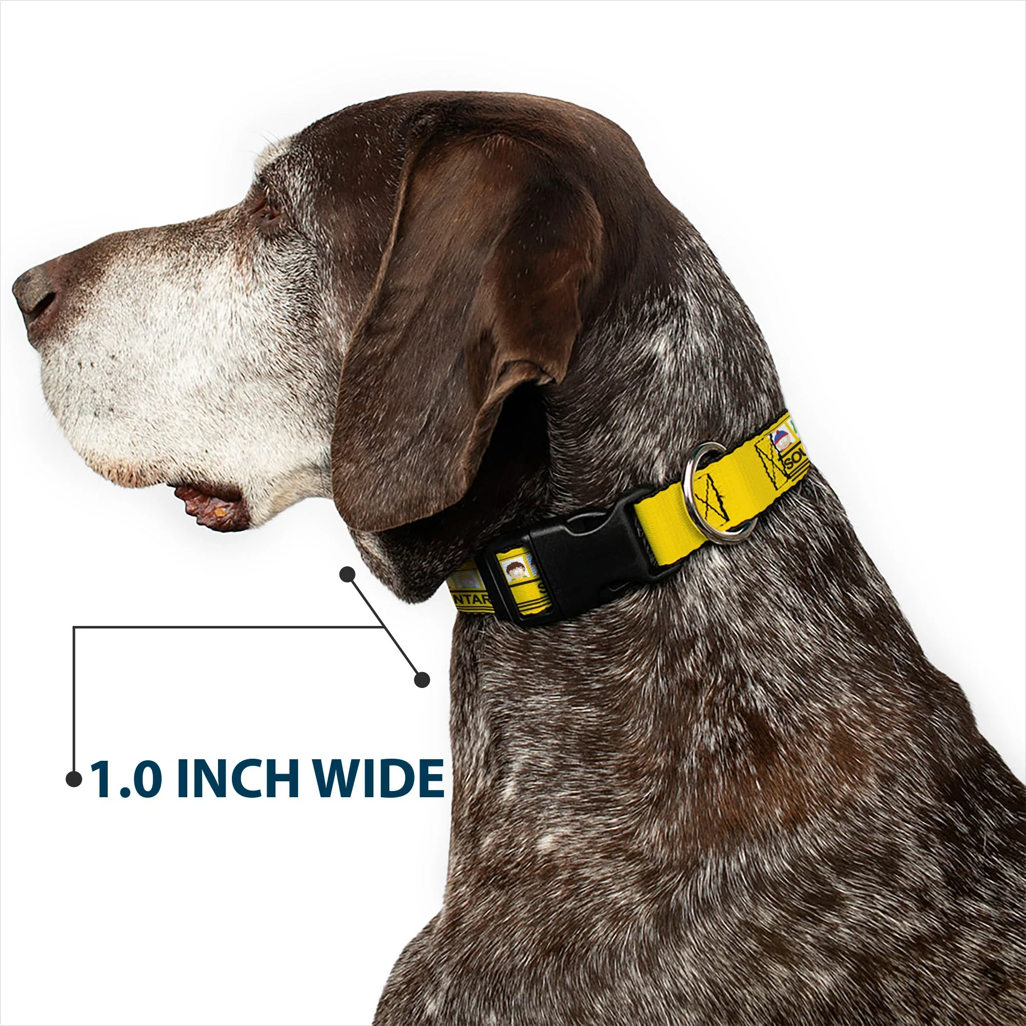 Plastic Clip Collar - SOUTH PARK ELEMENTARY School Bus Characters Pose Yellow - Image 6