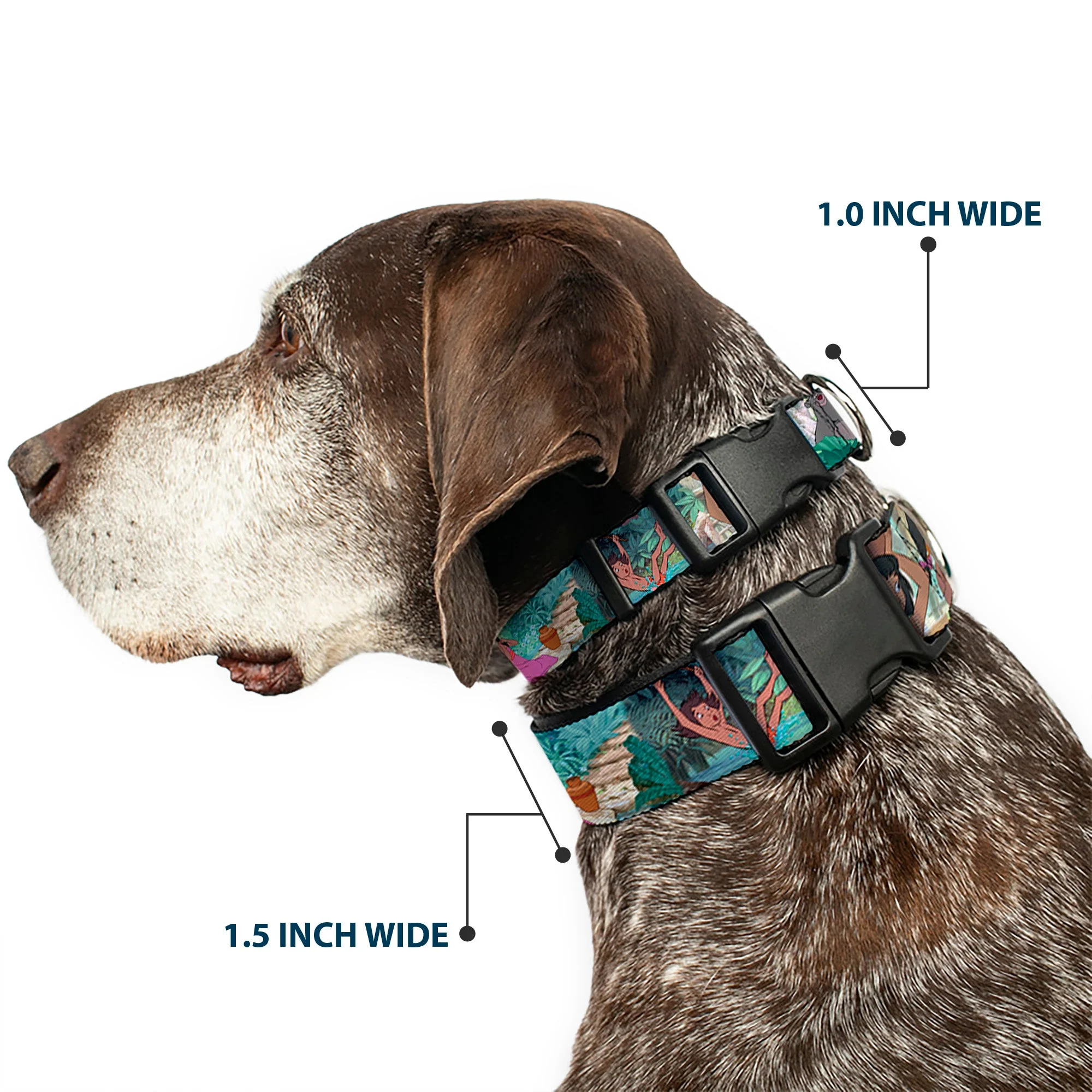 Plastic Clip Collar - The Jungle Book Scenes - Image 2